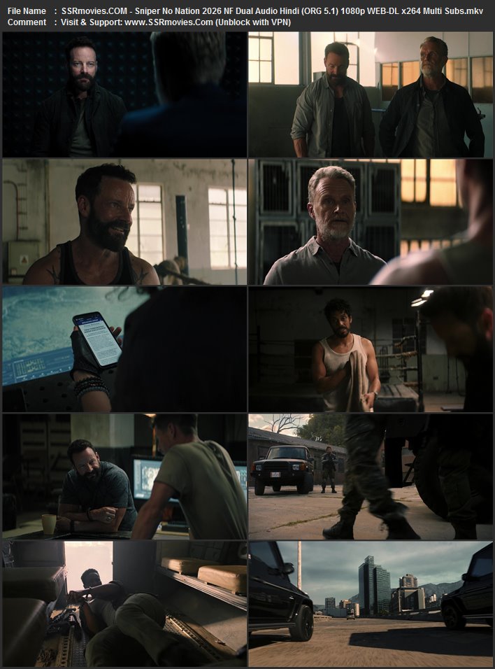 Sniper: No Nation 2026 NF Dual Audio Hindi (ORG 5.1) 4K 1080p 720p 480p WEB-DL x264 ESubs Sniper: No Nation 2026 NF Dual Audio Hindi (ORG 5.1) 4K 1080p 720p 480p WEB-DL x264 ESubs
