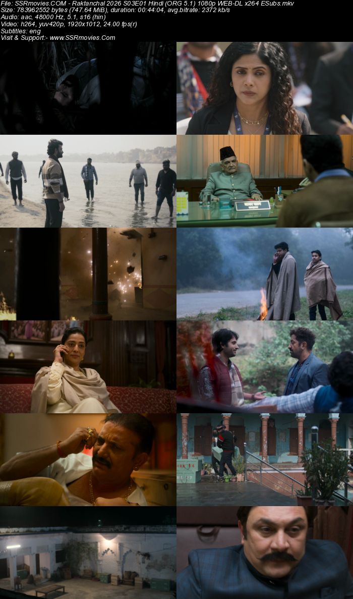 Raktanchal 2020– Hindi (ORG 5.1) 1080p 720p 480p WEB-DL x264 ESubs Raktanchal 2020– Hindi (ORG 5.1) 1080p 720p 480p WEB-DL x264 ESubs