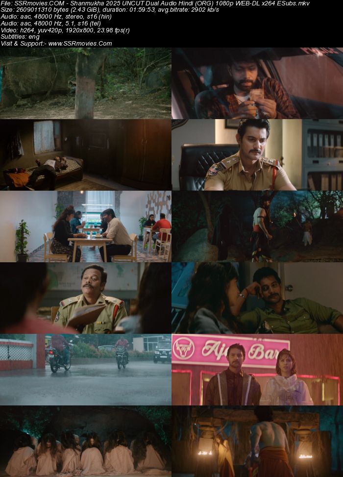 Shanmukha 2025 UNCUT Dual Audio Hindi (ORG) 1080p 720p 480p WEB-DL x264 ESubs Shanmukha 2025 UNCUT Dual Audio Hindi (ORG) 1080p 720p 480p WEB-DL x264 ESubs