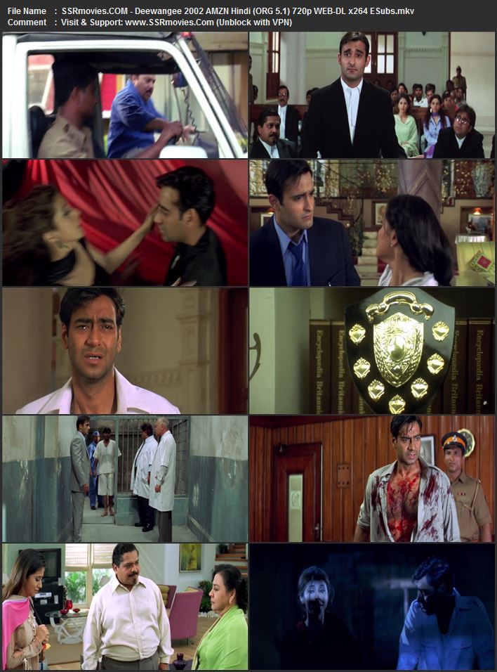 Deewangee 2002 Hindi (ORG 5.1) 1080p 720p 480p WEB-DL x264 ESubs Deewangee 2002 Hindi (ORG 5.1) 1080p 720p 480p WEB-DL x264 ESubs