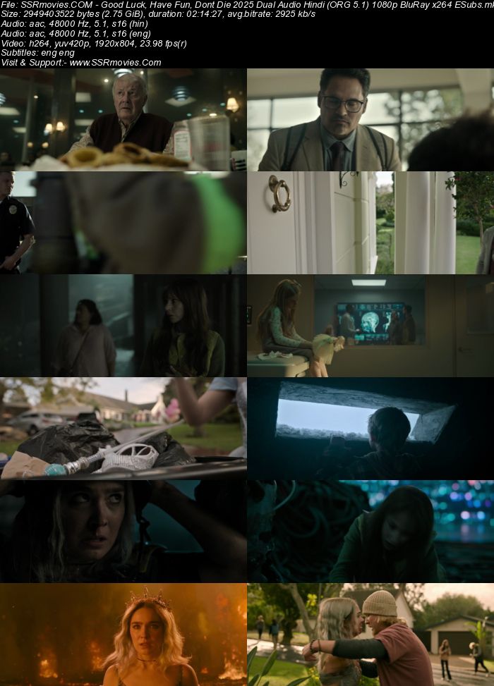 Good Luck, Have Fun, Don't Die 2026 Dual Audio Hindi (ORG 5.1) 1080p 720p 480p WEB-DL x264 ESubs Good Luck, Have Fun, Don't Die 2026 Dual Audio Hindi (ORG 5.1) 1080p 720p 480p WEB-DL x264 ESubs