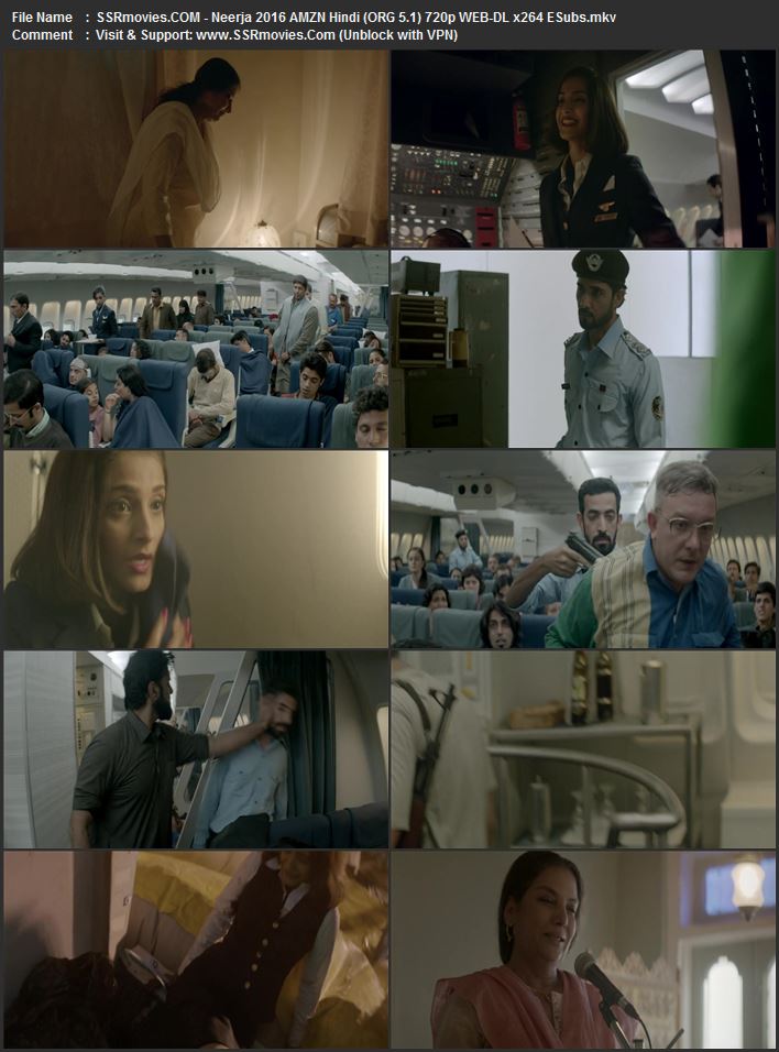 Neerja 2016 Hindi (ORG 5.1) 1080p 720p 480p WEB-DL x264 ESubs Neerja 2016 Hindi (ORG 5.1) 1080p 720p 480p WEB-DL x264 ESubs