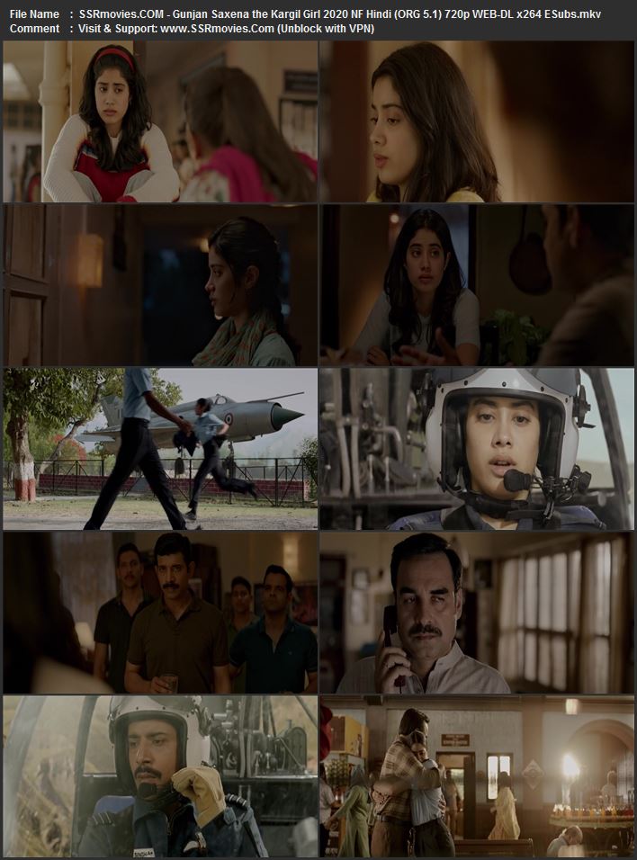 Gunjan Saxena: The Kargil Girl 2020 Hindi (ORG 5.1) 1080p 720p 480p WEB-DL x264 ESubs Gunjan Saxena: The Kargil Girl 2020 Hindi (ORG 5.1) 1080p 720p 480p WEB-DL x264 ESubs