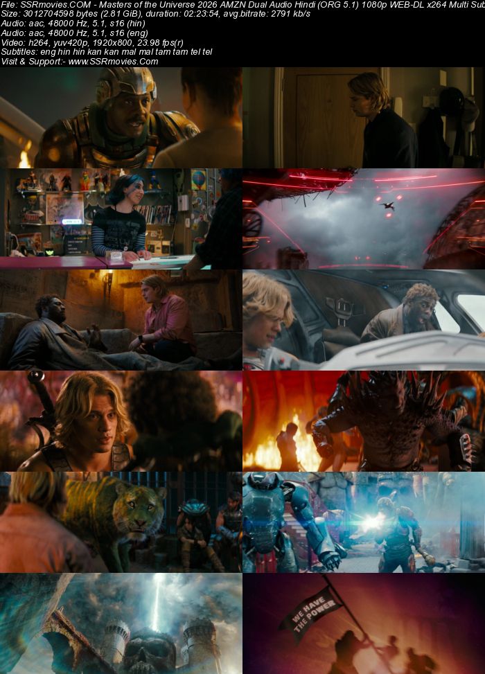 Masters of the Universe 2026 AMZN Dual Audio Hindi (ORG 5.1) 4K 1080p 720p 480p WEB-DL x264 ESubs Masters of the Universe 2026 AMZN Dual Audio Hindi (ORG 5.1) 4K 1080p 720p 480p WEB-DL x264 ESubs