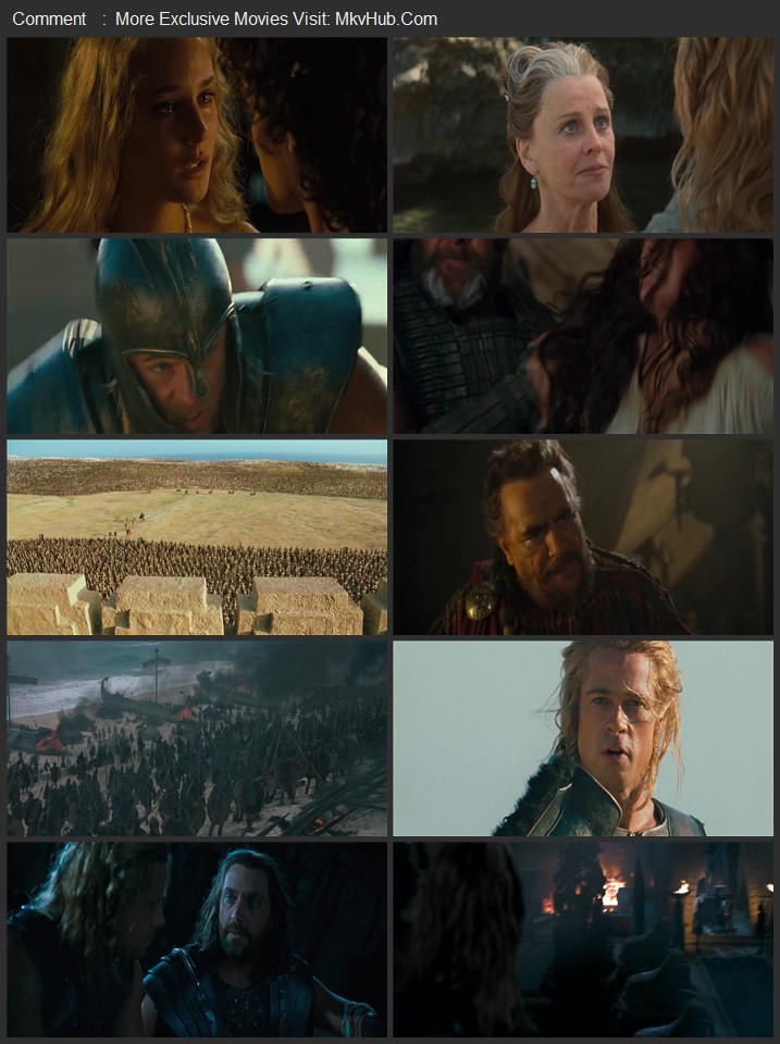 Troy 2004 Dual Audio [Hindi-English] ORG 2.0 480p 720p 1080p BluRay x264 ESubs Download