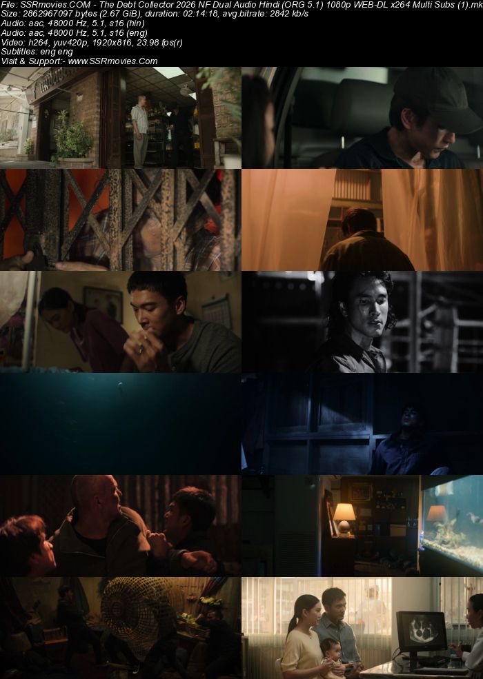 The Debt Collector 2026 NF Dual Audio Hindi (ORG 5.1) 1080p 720p 480p WEB-DL x264 ESubs The Debt Collector 2026 NF Dual Audio Hindi (ORG 5.1) 1080p 720p 480p WEB-DL x264 ESubs