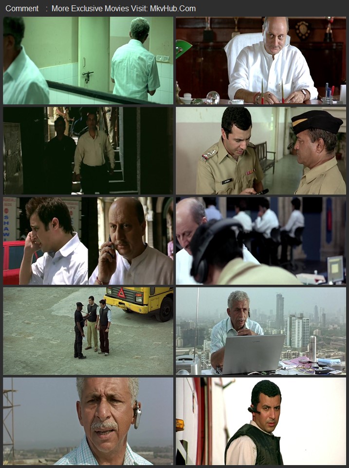 A Wednesday 2008 Hindi [ORG 5.1] 480p 720p 1080p WEB-DL x264 ESubs Download