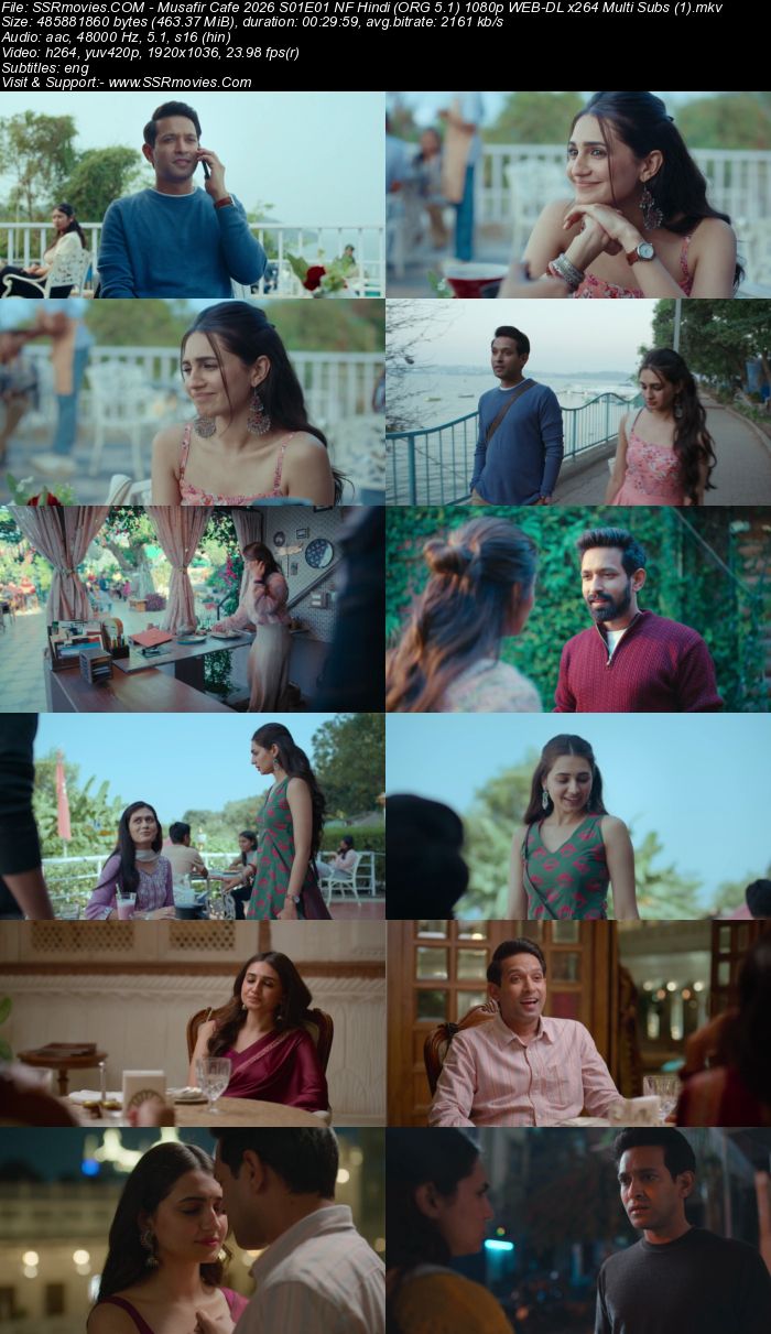 Musafir Cafe 2026 S01 Complete NF Hindi (ORG 5.1) 1080p 720p 480p WEB-DL x264 Multi Subs