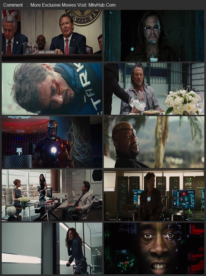 Iron Man 2 2010 Dual Audio [Hindi ORG 5.1 - English ORG 5.1] 480p 720p 1080p BluRay x264 ESubs Download