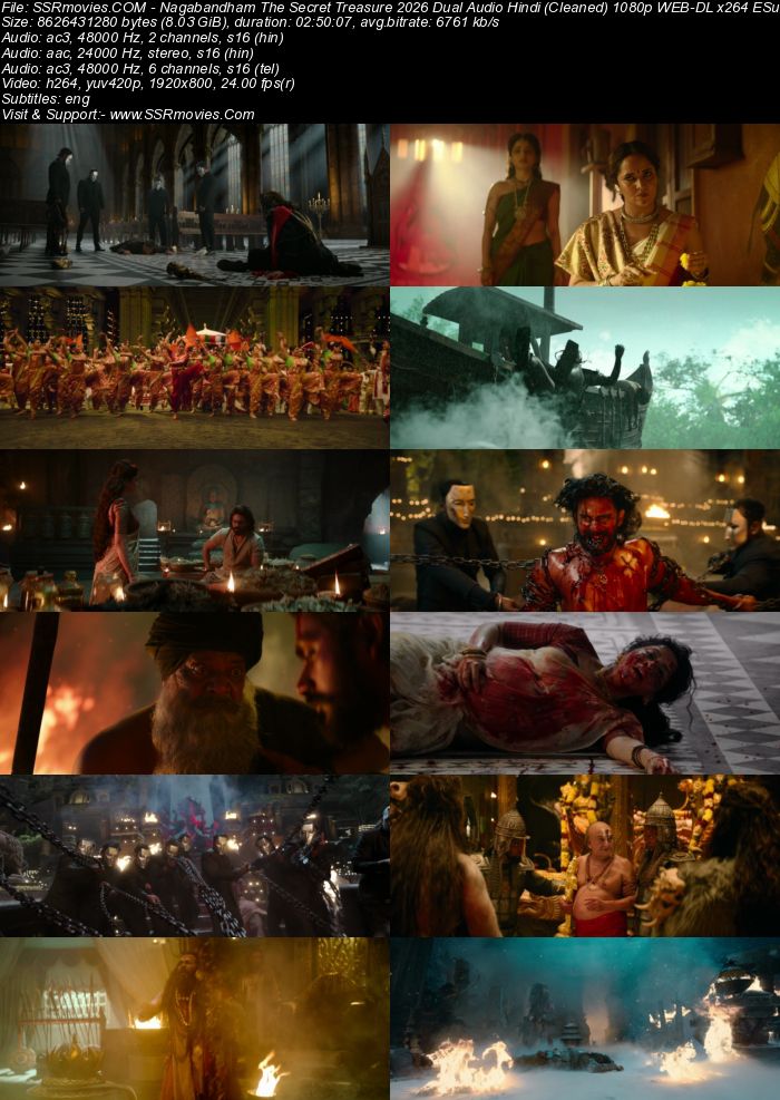Nagabandham - The Secret Treasure 2025 Dual Audio Hindi (Cleaned) 1080p 720p 480p WEB-DL x264 ESubs Nagabandham - The Secret Treasure 2025 Dual Audio Hindi (Cleaned) 1080p 720p 480p WEB-DL x264 ESubs