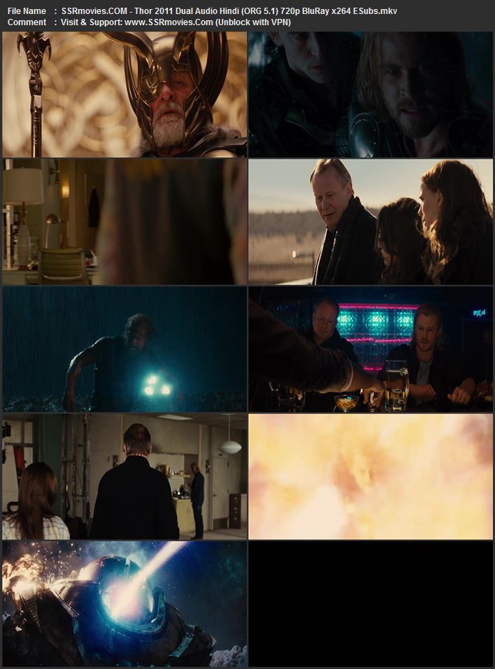 Thor 2011 Dual Audio Hindi (ORG 5.1) 1080p 720p 480p BluRay x264 ESubs Thor 2011 Dual Audio Hindi (ORG 5.1) 1080p 720p 480p BluRay x264 ESubs