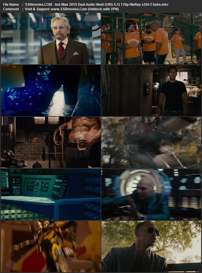 Ant-Man 2015 Dual Audio Hindi (ORG 5.1) 1080p 720p 480p BluRay x264 ESubs Ant-Man 2015 Dual Audio Hindi (ORG 5.1) 1080p 720p 480p BluRay x264 ESubs