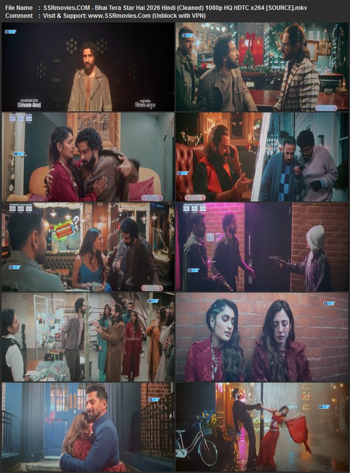 Bhai Tera Star Hai 2026 Hindi (Cleaned) 1080p 720p 480p HQ HDTC x264