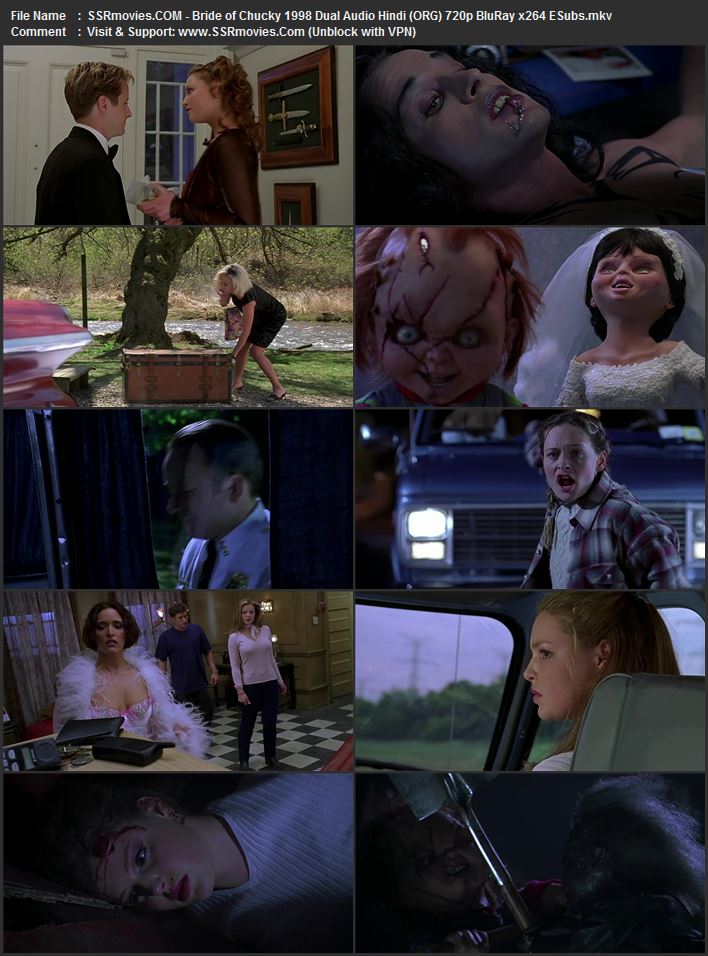 Bride of Chucky 1998 Dual Audio Hindi (ORG) 1080p 720p 480p BluRay x264 ESubs