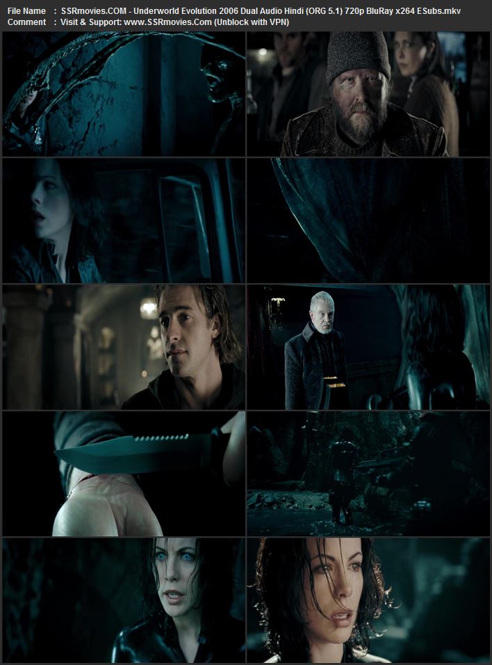 Underworld: Evolution 2006 Dual Audio Hindi (ORG 5.1) 1080p 720p 480p BluRay x264 ESubs Underworld: Evolution 2006 Dual Audio Hindi (ORG 5.1) 1080p 720p 480p BluRay x264 ESubs