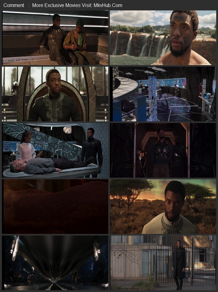 Black Panther 2018 IMAX Dual Audio [Hindi-English] ORG 5.1 480p 720p 1080p BluRay x264 ESubs Download