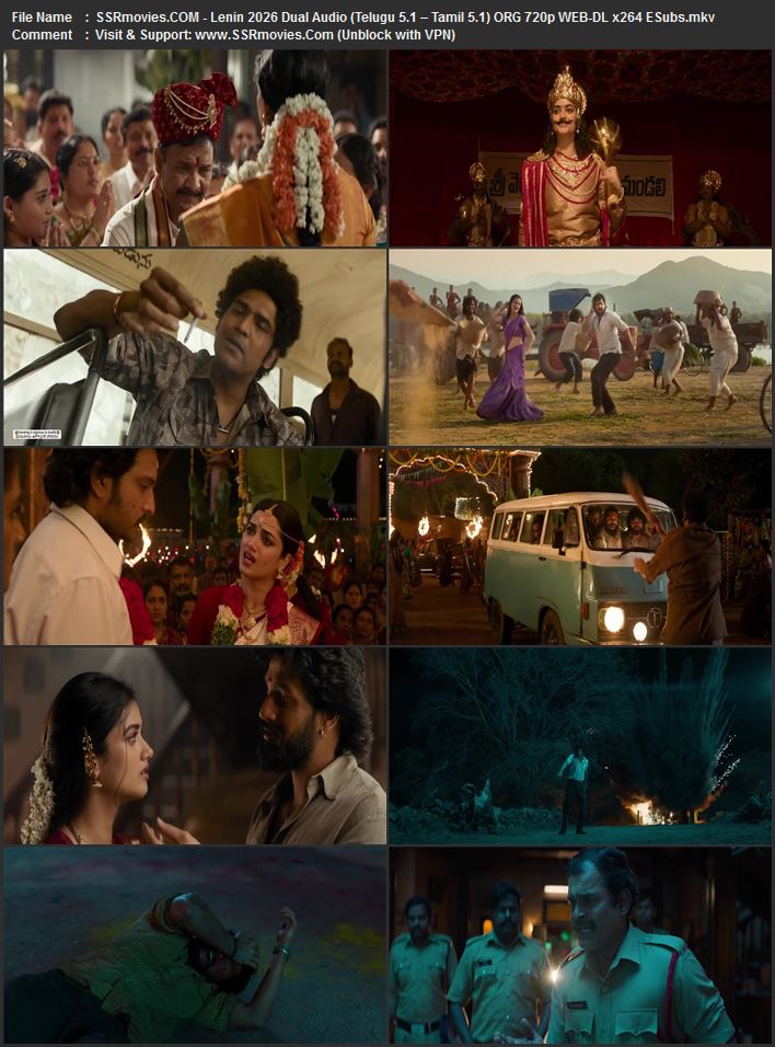 Lenin 2017 Dual Audio (Telugu 5.1 – Tamil 5.1) ORG 1080p 720p 480p WEB-DL x264 ESubs