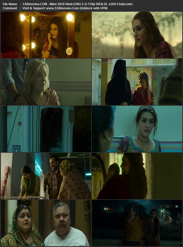 Mimi 2021 Hindi (ORG 5.1) 1080p 720p 480p WEB-DL x264 ESubs