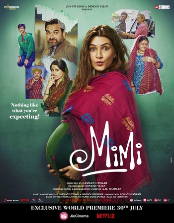 Mimi 2021 Hindi (ORG 5.1) 1080p 720p 480p WEB-DL x264 ESubs