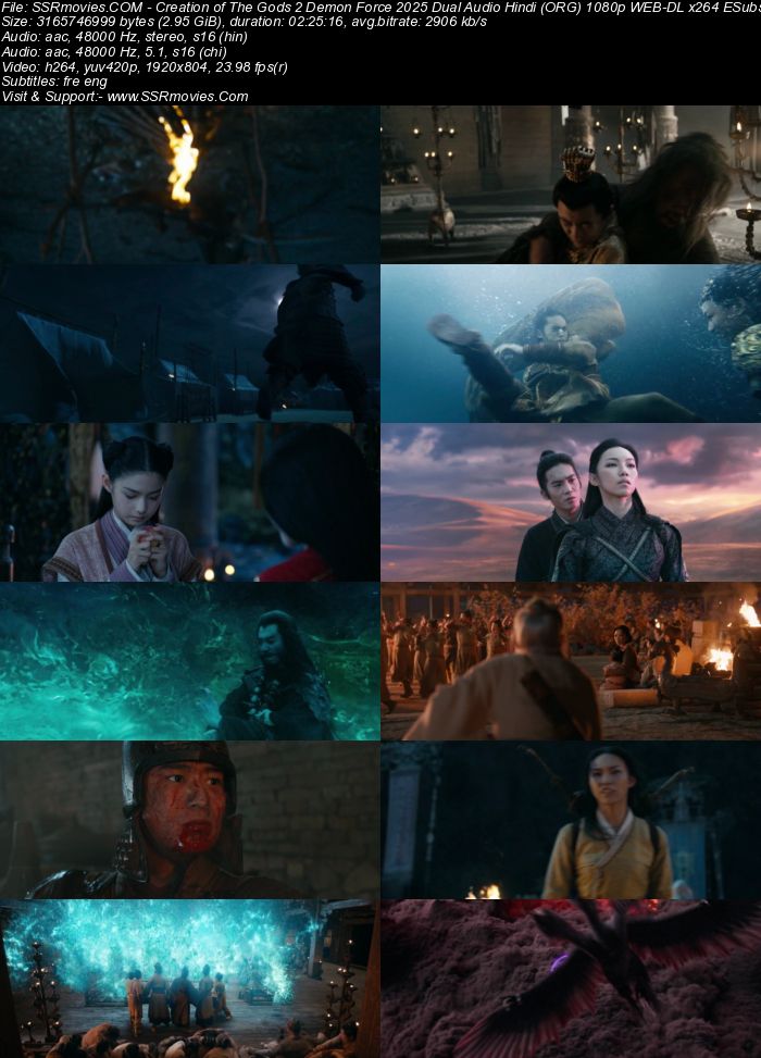 Creation of the Gods II: Demon Force 2025 Dual Audio Hindi (ORG) 1080p 720p 480p WEB-DL x264 ESubs