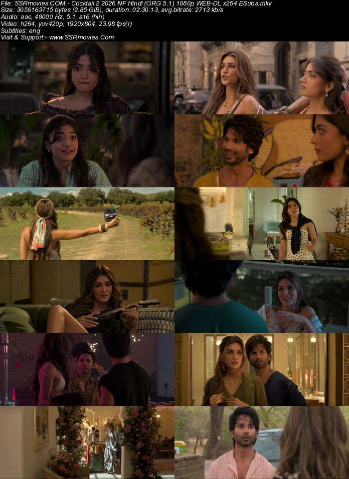Cocktail 2 2026 NF Hindi (ORG 5.1) 4K 1080p 720p 480p WEB-DL x264 ESubs