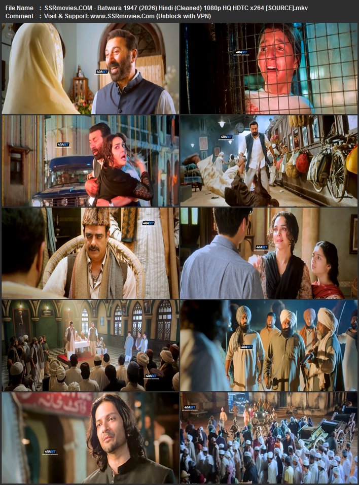 Lahore1947 2025 Hindi (Cleaned) 1080p 720p 480p HQ HDTC x264 ESubs Lahore1947 2025 Hindi (Cleaned) 1080p 720p 480p HQ HDTC x264 ESubs