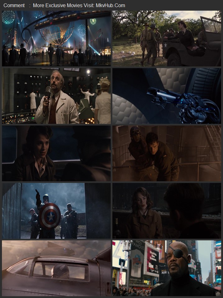 Captain America: The First Avenger 2011 Dual Audio [Hindi-English] ORG 5.1 480p 720p 1080p BluRay x264 ESubs Download