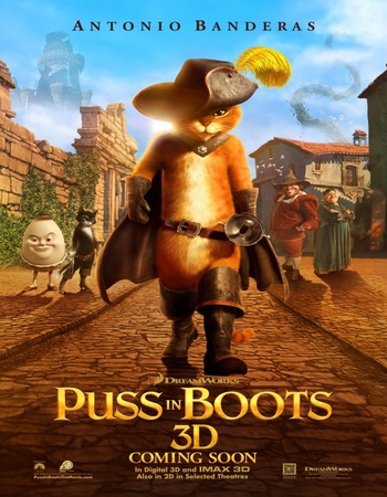 Puss in Boots 2011 Dual Audio Hindi (ORG 5.1) 1080p 720p 480p BluRay x264 ESubs