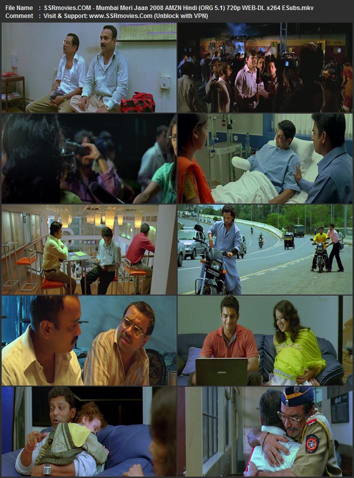 Mumbai Meri Jaan 2008 Hindi (ORG 5.1) 1080p 720p 480p WEB-DL x264 ESubs