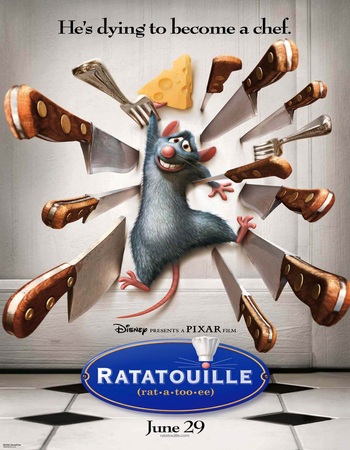 Ratatouille 2007 Dual Audio Hindi (ORG 5.1) 1080p 720p 480p BluRay x264 ESubs