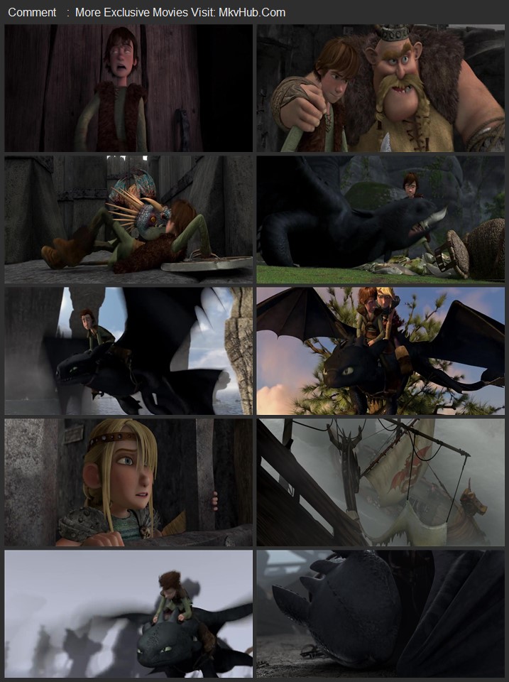 How to Train Your Dragon 2010 Dual Audio [Hindi-English] ORG 5.1 480p 720p 1080p BluRay x264 ESubs Download