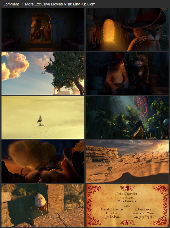 Puss in Boots 2011 Dual Audio [Hindi-English] ORG 5.1 480p 720p 1080p BluRay x264 ESubs Download