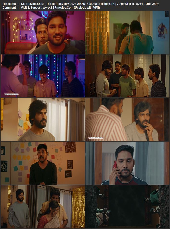 The Birthday Boy 2024 Dual Audio Hindi (ORG) 1080p 720p 480p WEB-DL x264 ESubs