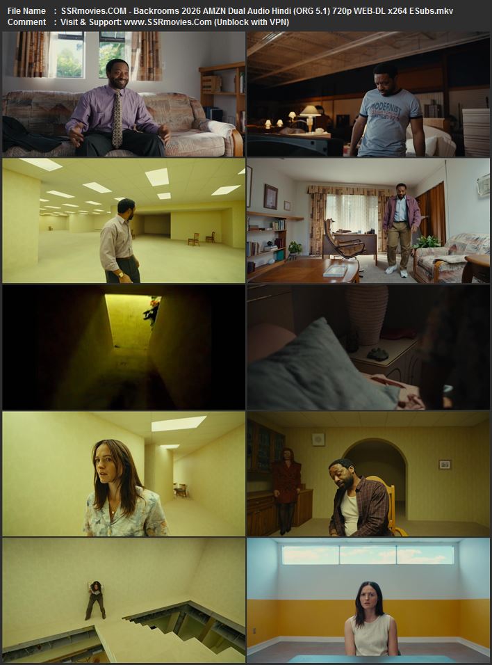 Backrooms 2026 Dual Audio Hindi (ORG 5.1) 1080p 720p 480p WEB-DL x264 ESubs