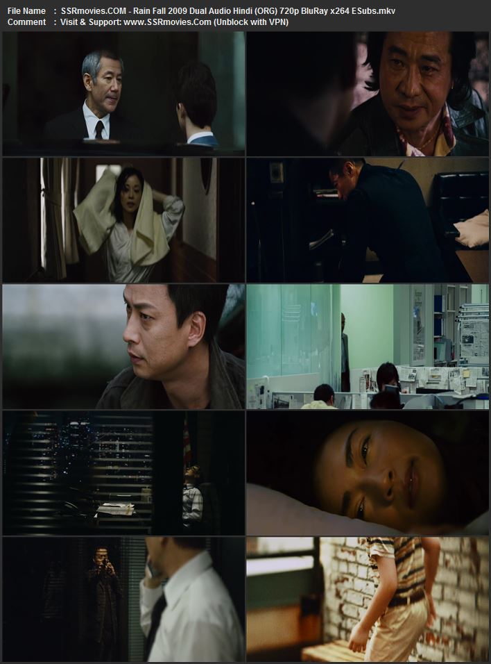 Rain Fall 2009 Dual Audio Hindi (ORG) 720p 480p BluRay x264 ESubs