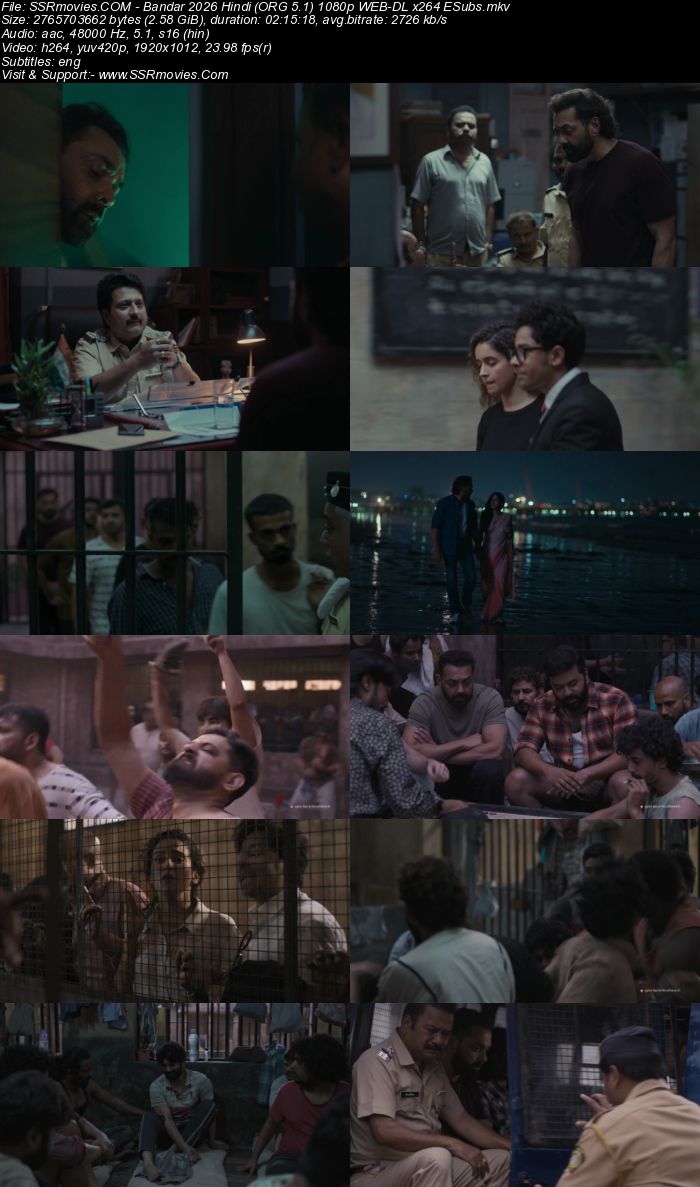 Bandar 2026 Hindi (ORG 5.1) 4K 1080p 720p 480p WEB-DL x264 ESubs