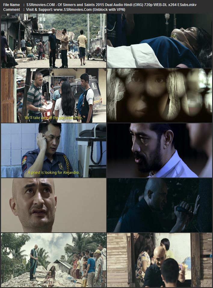 Of Sinners and Saints 2015 Dual Audio Hindi (ORG) 720p 480p WEB-DL x264 ESubs