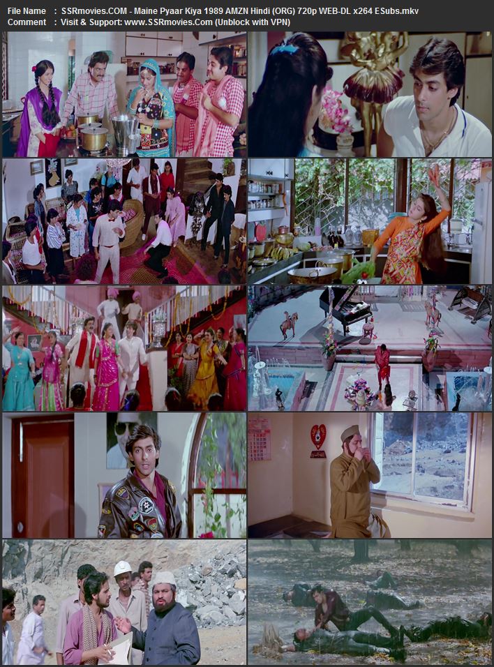Maine Pyar Kiya 1989 Hindi (ORG) 1080p 720p 480p WEB-DL x264 ESubs