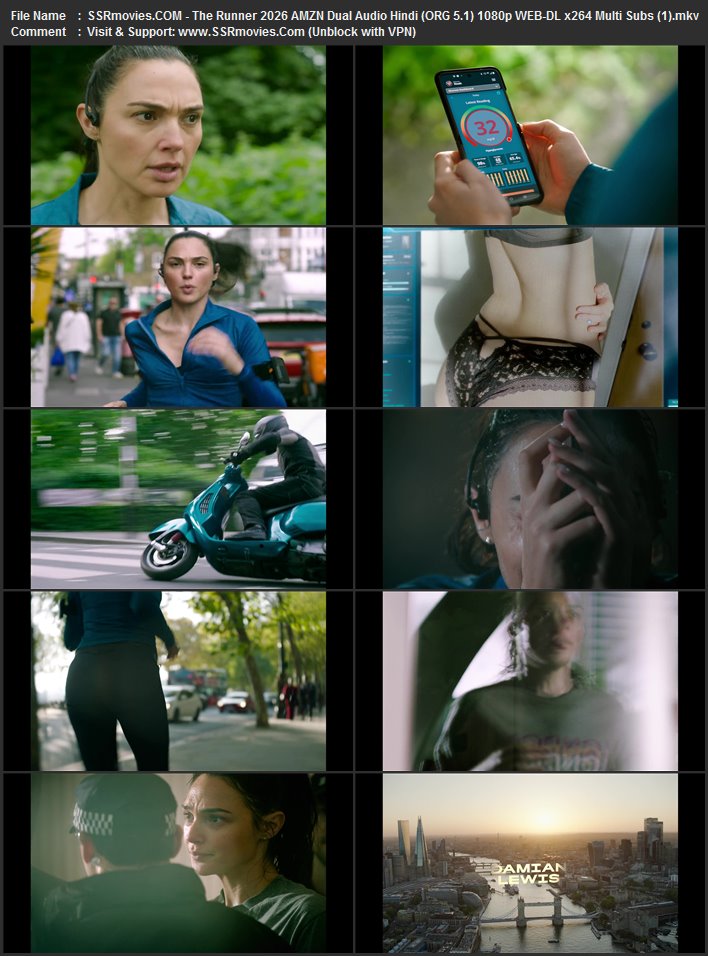 The Runner 2026 Dual Audio Hindi (ORG 5.1) 4K 1080p 720p 480p WEB-DL x264 ESubs