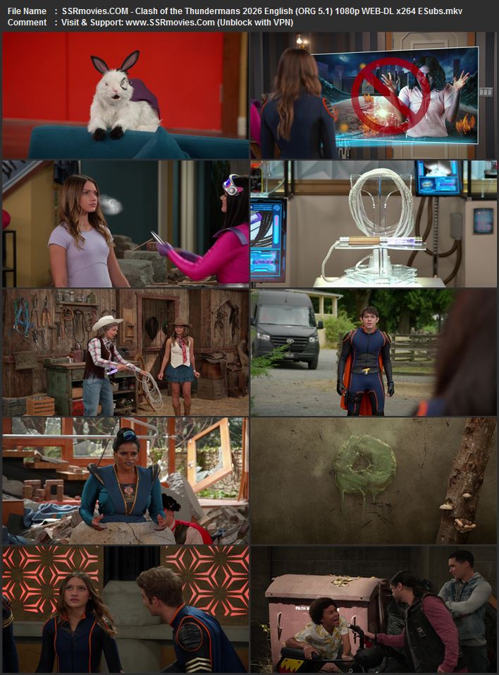 Clash of the Thundermans 2026 English (ORG 5.1) 1080p 720p 480p WEB-DL x264 ESubs