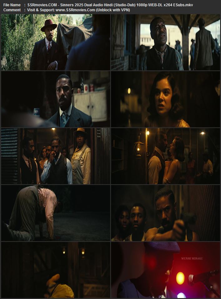 Sinners 2025 Dual Audio Hindi (Studio-Dub) 1080p 720p 480p WEB-DL x264 ESubs