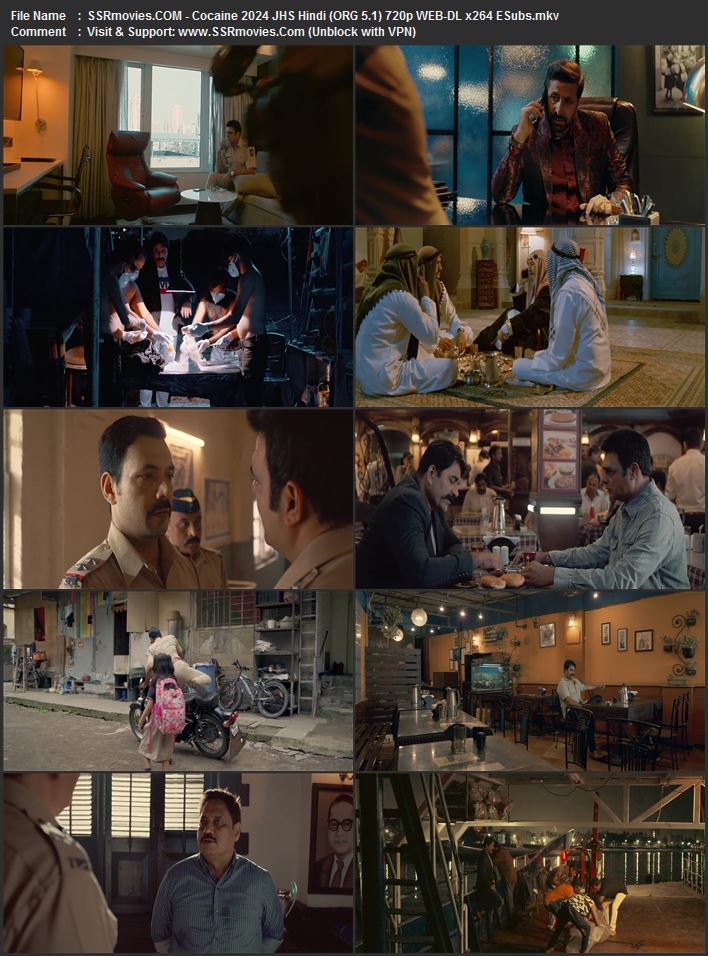 Cocaine 2024 Hindi (ORG 5.1) 1080p 720p 480p WEB-DL x264 ESubs Cocaine 2024 Hindi (ORG 5.1) 1080p 720p 480p WEB-DL x264 ESubs