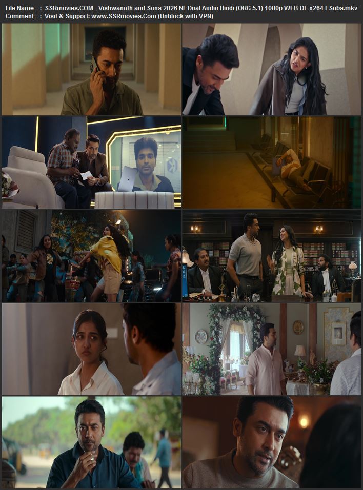 Vishwanath & Sons 2026 Dual Audio Hindi (ORG 5.1) 4K 1080p 720p 480p WEB-DL x264 ESubs