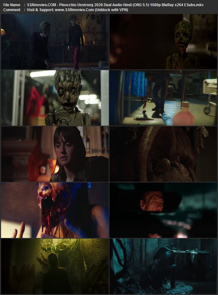 Pinocchio Unstrung 2026 Dual Audio Hindi (ORG 5.1) 1080p 720p 480p BluRay x264 ESubs