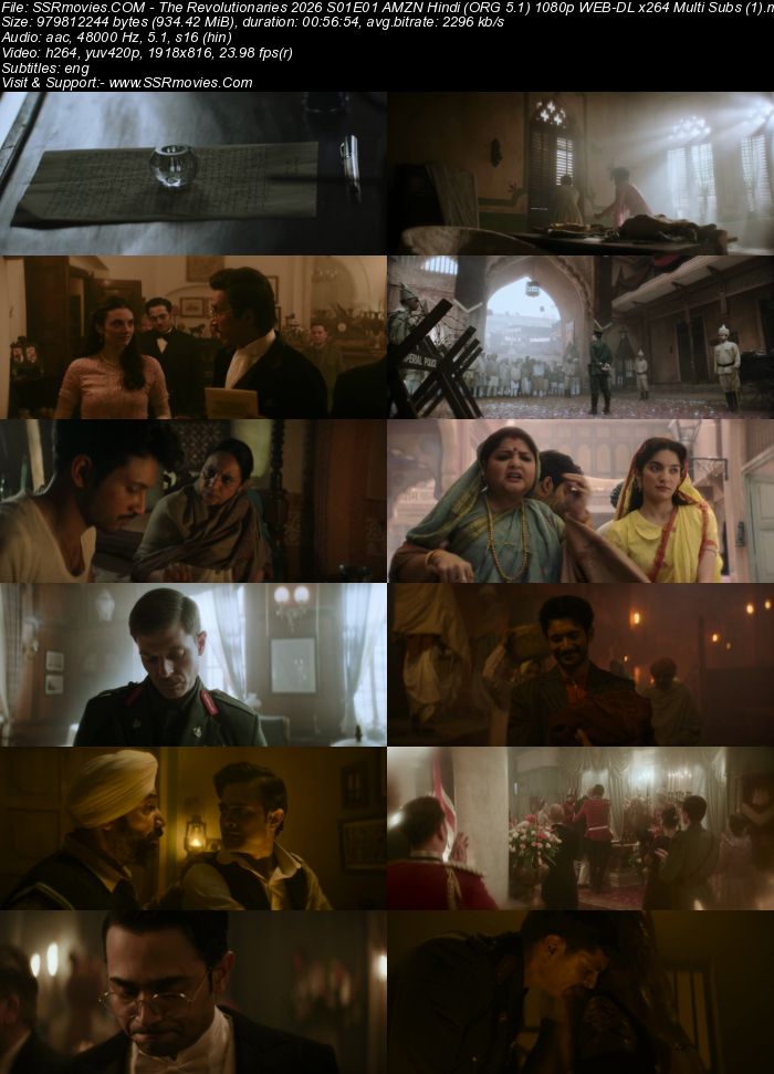Revolutionaries: The Other Story of How India Won Its Freedom 2026– AMZN Hindi (ORG 5.1) 1080p 720p 480p WEB-DL x264 ESubs Revolutionaries: The Other Story of How India Won Its Freedom 2026– AMZN Hindi (ORG 5.1) 1080p 720p 480p WEB-DL x264 ESubs
