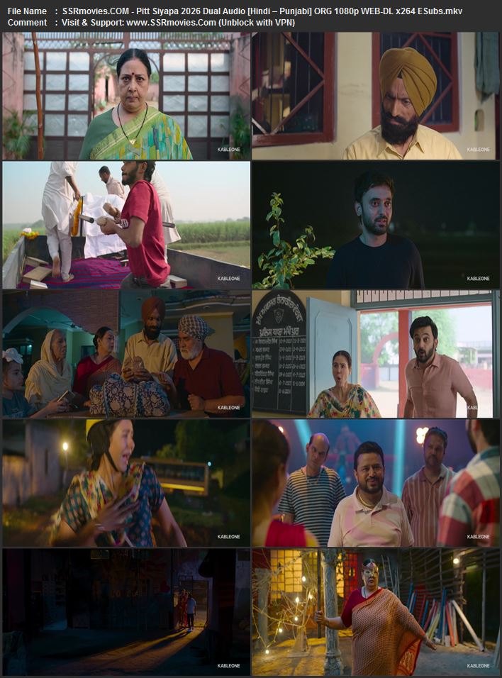 Pitt Siyapa 2026 Dual Audio [Hindi – Punjabi] ORG 1080p 720p 480p WEB-DL x264 ESubs