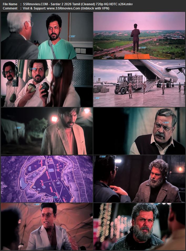 Sardar 2 2026 Tamil (Cleaned) 1080p 720p 480p HQ HDTC x264 ESubs Sardar 2 2026 Tamil (Cleaned) 1080p 720p 480p HQ HDTC x264 ESubs