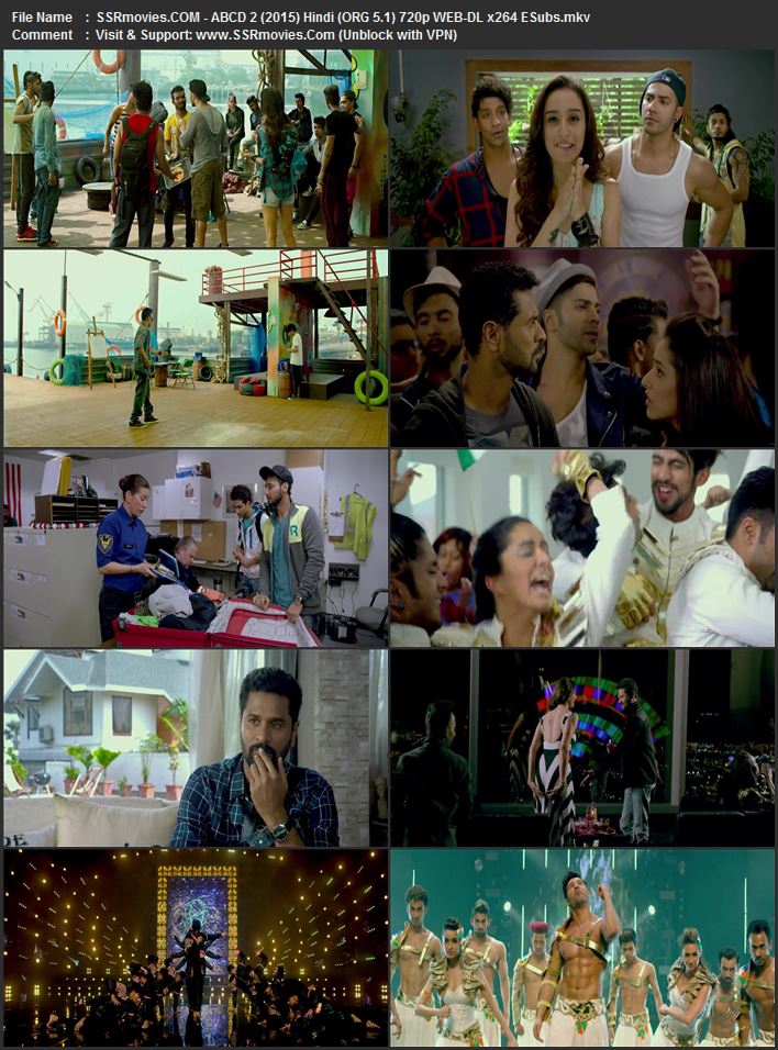 Any Body Can Dance 2 2015 Hindi (ORG 5.1) 1080p 720p 480p WEB-DL x264 ESubs