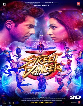 Street Dancer 3D 2020 Hindi (ORG 5.1) 1080p 720p 480p WEB-DL x264 ESubs
