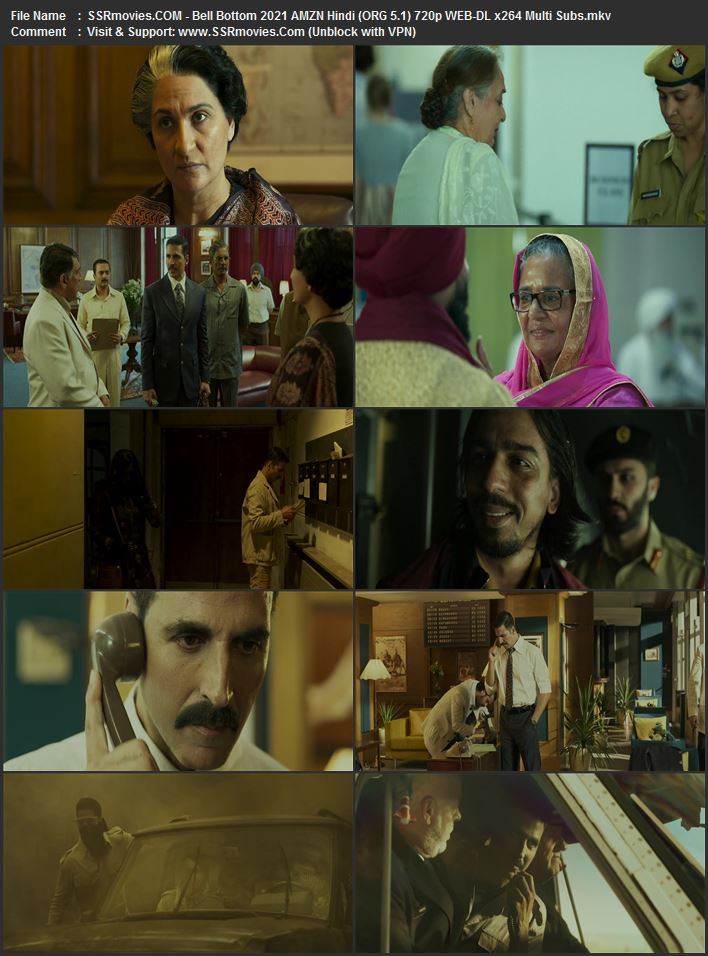 Bellbottom 2021 Hindi (ORG 5.1) 1080p 720p 480p WEB-DL x264 ESubs
